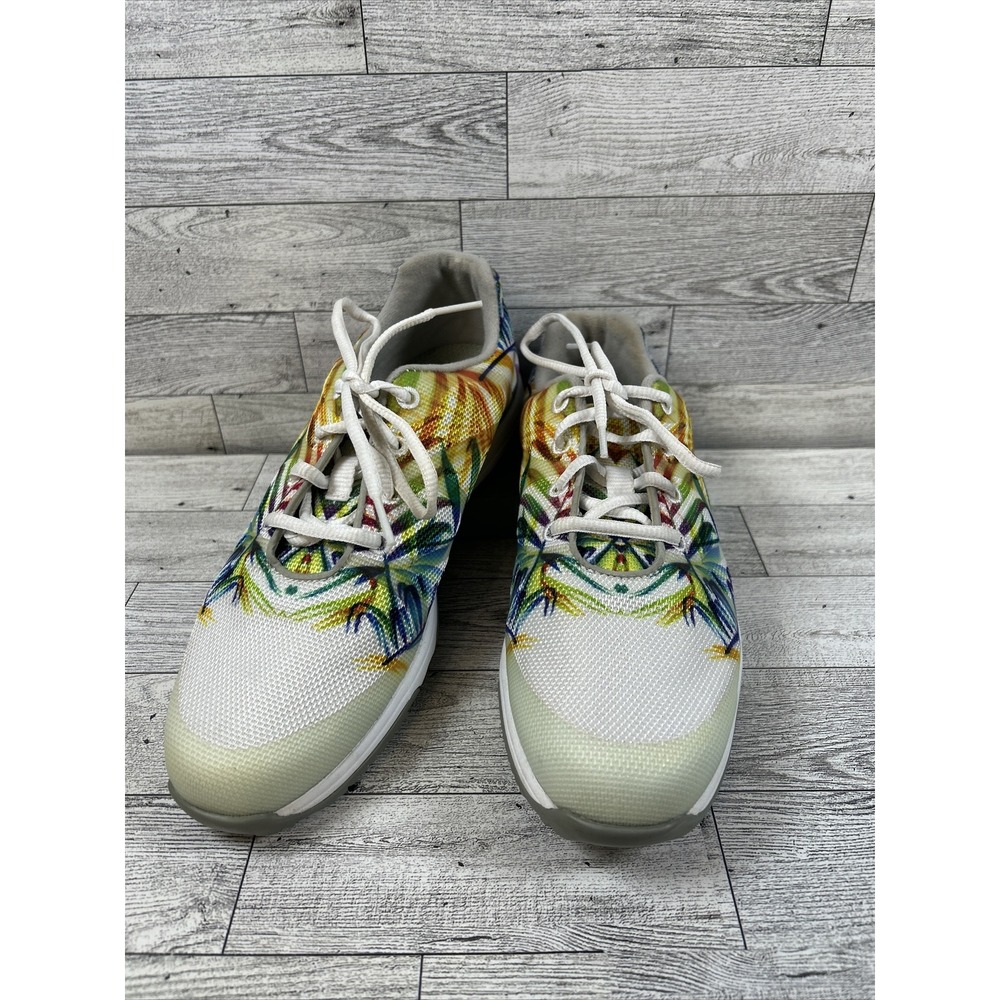 Footjoy Leisure Womens Golf Shoes 92902 Multicolor Tropical Floral Print‎ 7.5M